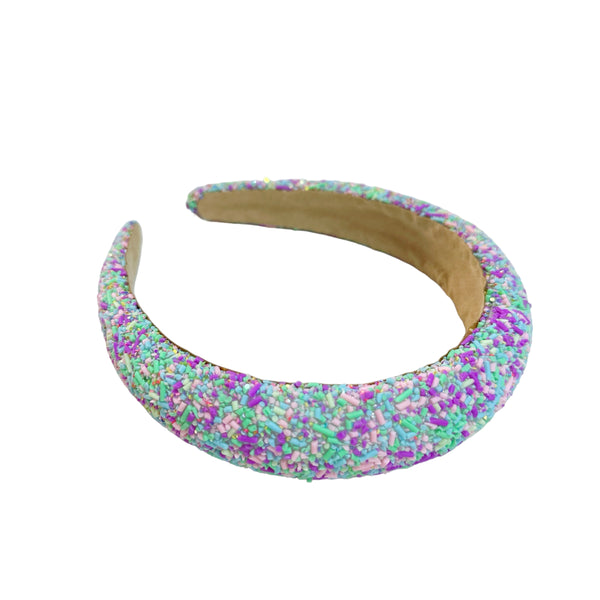Sprinkle Headband {minty pastel}