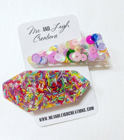 Resin Hair Clips