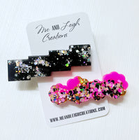 Resin Hair Clips
