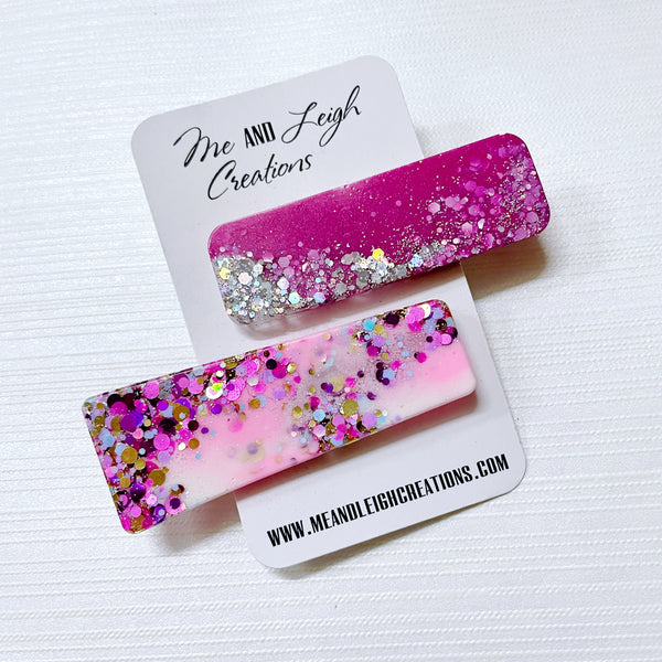 Resin Hair Clips