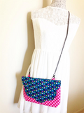 Crossbody Clutch - {Navy Birds}