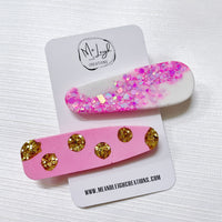 Resin Hair Clips